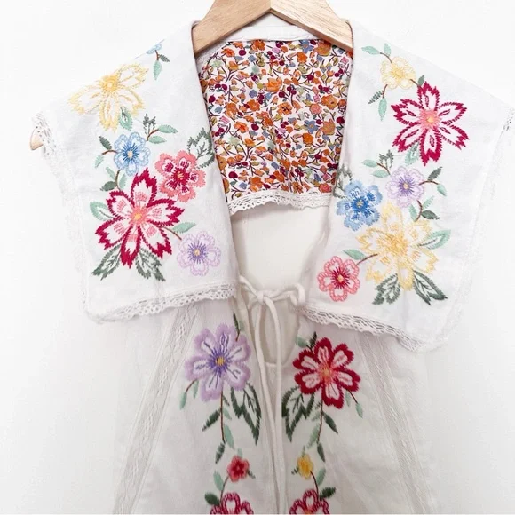 Free People Willow Embroidered Mini Dress - Picture 9 of 11